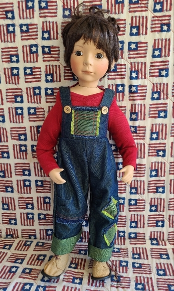 Duck House Heirloom porcelain doll - Picture 2 of 3